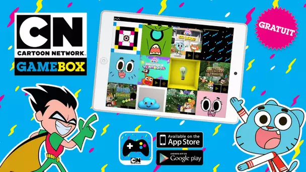 DÉCOUVREZ CARTOON NETWORK GAMEBOX, LA NOUVELLE APPLICATION DE CARTOON NETWORK DES LE 2 AVRIL