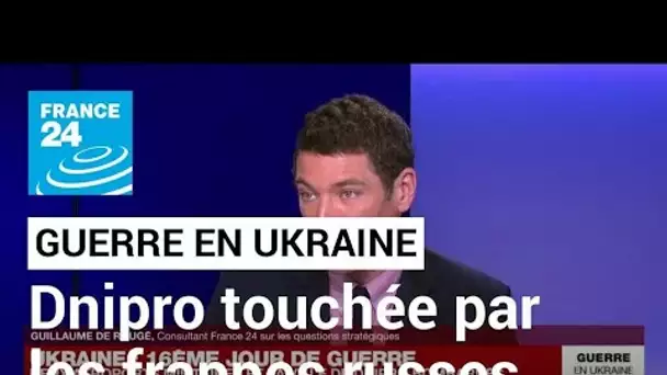 Ukraine : frappes russes sur les villes de Dnipro et Lutsk selon les autorités • FRANCE 24