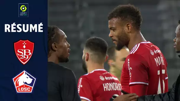 STADE BRESTOIS 29 - LOSC LILLE (2 - 0) - Résumé - (SB29 - LOSC) / 2021-2022