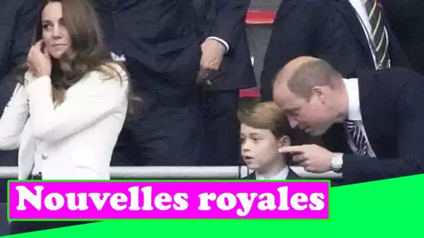 Les voyages du prince George à Wembley lèvent le voile sur le futur roi après une «situation très pr