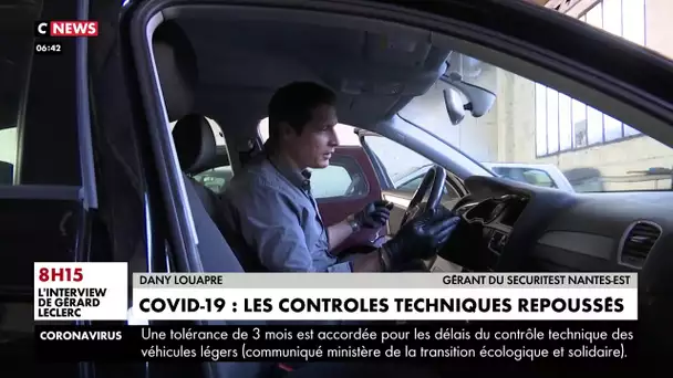 Covid-19 : les contrôles techniques repoussés