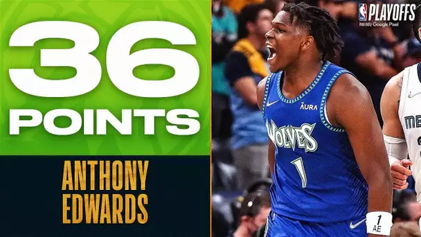 Anthony Edwards Makes A Spectacular Playoff Debut!