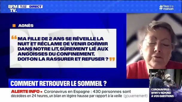 Ma fille de 2 ans se réveille la nuit et veut dormir dans notre lit, que faire ?