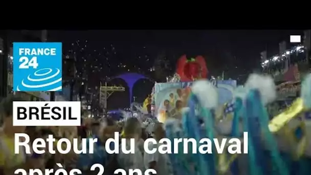 Brésil : le carnaval de Rio enfin de retour après 2 ans de pandémie • FRANCE 24