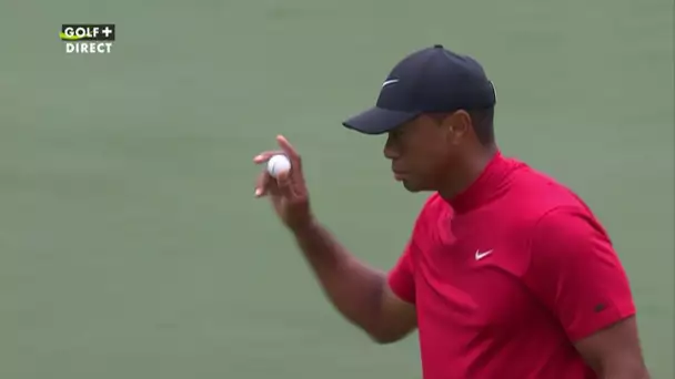 The Masters 2019 - Birdie pour Tiger Woods sur le trou n°3 !