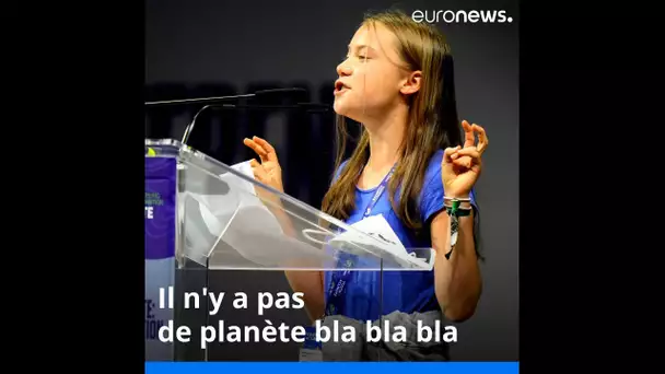 Greta Thunberg dénonce 30 ans de «bla bla» sur le climat