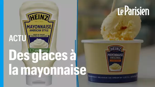 Des glaces goûts « mayo »  et ketchup pour se rafraîchir cet été à Londres