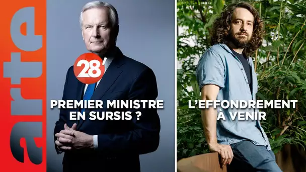 Abel Quentin /  Les jours de Michel Barnier à Matignon sont-ils déjà comptés ? | 28 minutes | ARTE