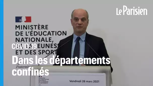 Covid-19 : « Un seul cas dans une classe entraînera sa fermeture », annonce Blanquer