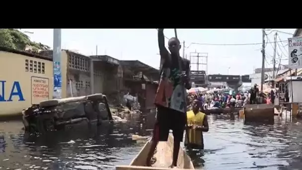 Inondations record en RDC : le fleuve Congo envahit certains quartiers de Kinshasa