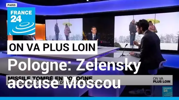 Pologne: Zelensky seul à accuser Moscou • FRANCE 24