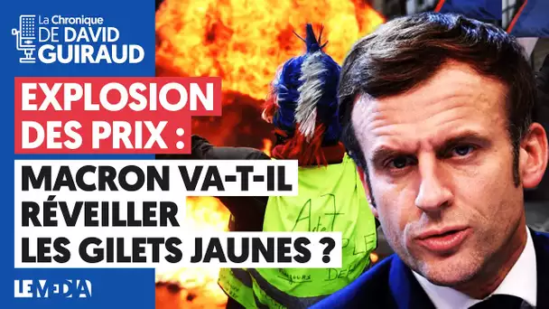 EXPLOSION DES PRIX : MACRON VA-T-IL RÉVEILLER LES GILETS JAUNES ?