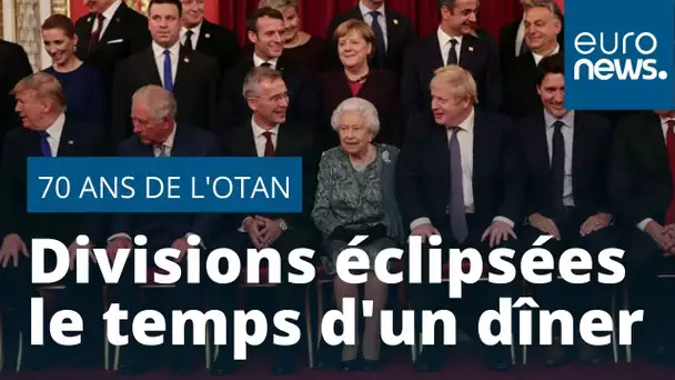 70 ans de l'OTAN : rien de tel qu'une soirée à Buckingham...