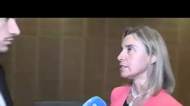 Federica Mogherini sur FRANCE24 : "un accord historique qui va garantir la sécurité dans la région"