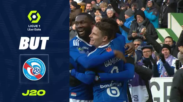 But Kévin GAMEIRO (20' - RCSA) RC STRASBOURG ALSACE - TOULOUSE FC (1-2) 22/23