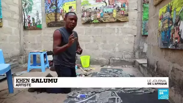 En RD Congo, l'artiste qui sculpte avec des ordures