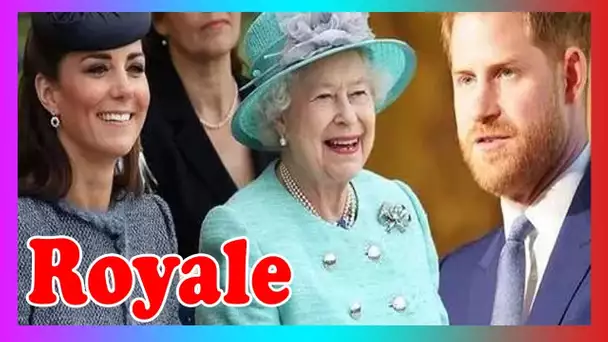 Queen rend Megxit final: Kate prend officiellement DEUX rôles du prince Harry dans première royale