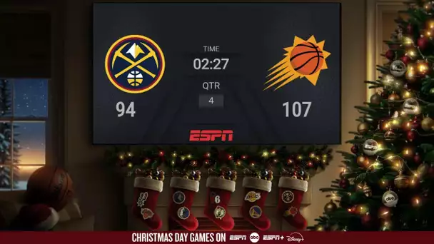 Philadelphia 76ers @ Boston Celtics | NBA on ESPN Live Christmas Day Scoreboard