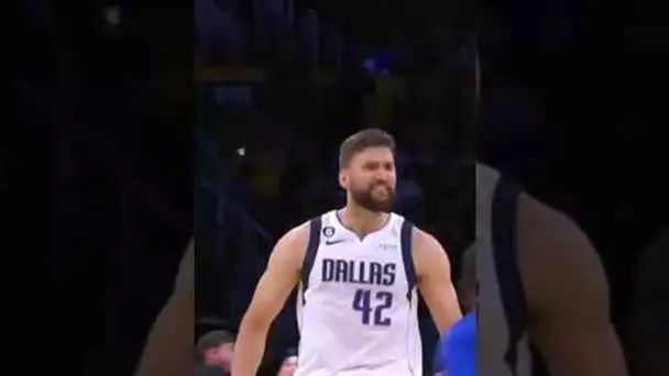 CLUTCH BUZZER-BEATER shot from Maxi Kleber for the Mavericks W! #TissotBuzzerBeater| #Shorts