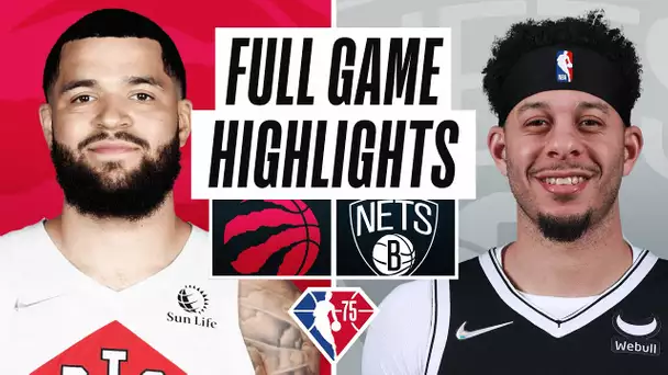 RAPTORS at NETS | FULL GAME HIGHLIGHTS | February 28, 2022