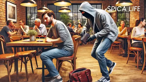 Pickpocket en action : la scène choc au restaurant