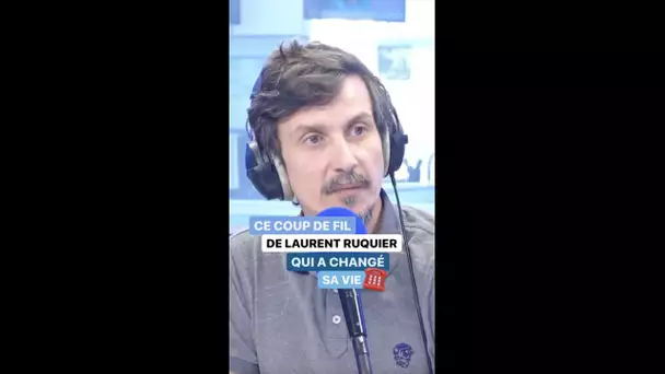 Arnaud Tsamère : Ce coup de fil de Laurent Ruquier a changé sa vie #shorts