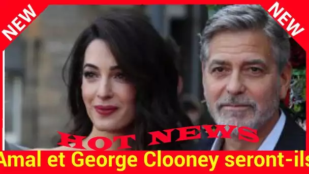 Amal et George Clooney seront-ils les parrain et marraine du royal baby de Meghan et Harry ?