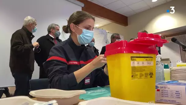 Campagne de vaccination anti-Covid pour les pompiers de Haute-Vienne