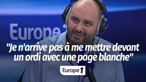 Jérôme Commandeur : "Me mettre devant un ordinateur avec une page blanche, je n'y arrive pas"