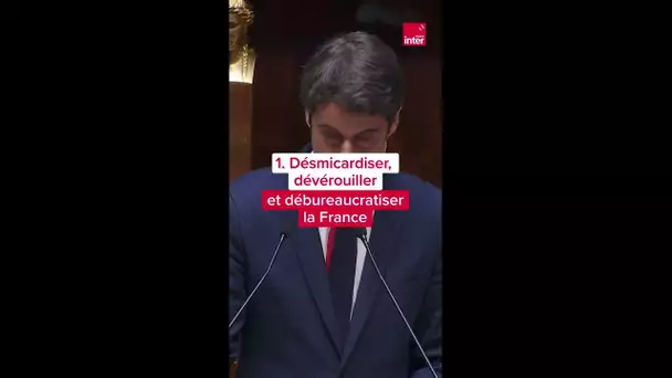 5 moments à retenir sur le discours de Gabriel Attal