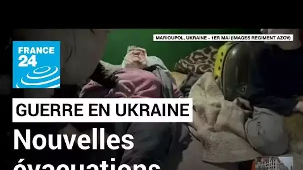 Guerre en Ukraine : de nouvelles évacuations d'habitants de Marioupol • FRANCE 24