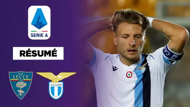 Résumé : La Lazio s'effondre à Lecce !