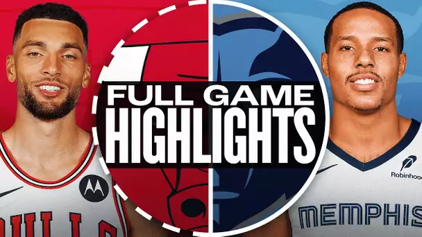 BULLS at GRIZZLIES | FULL GAME HIGHLIGHTS | October 28, 2024