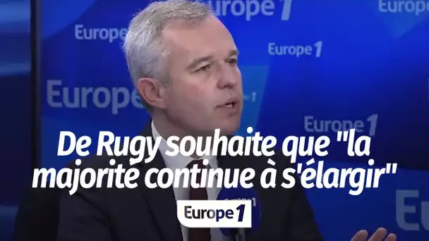 François De Rugy souhaite que "la majorité continue à s'élargir"