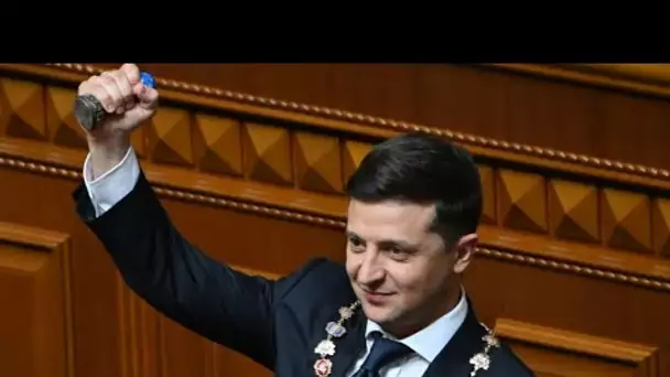 Ukraine : les priorités de Volodymyr Zelensky, investi président