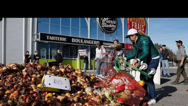 Les agriculteurs ont convergé vers Paris