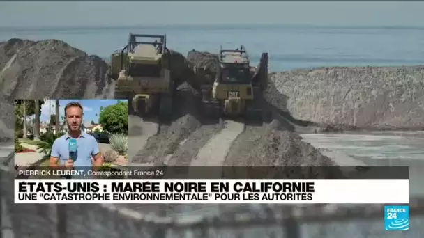 Marée noire en Californie : les autorités déplorent "une catastrophe environnementale"