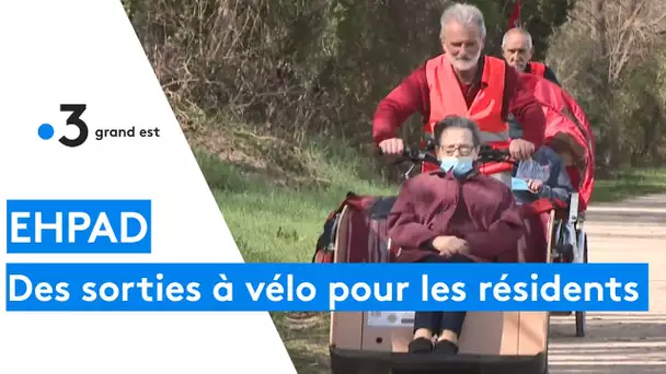 "À vélo sans âge" avec les résidents de l'EHPAD de Kunheim