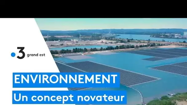 Environnement : des panneaux photovoltaïques sur l'eau