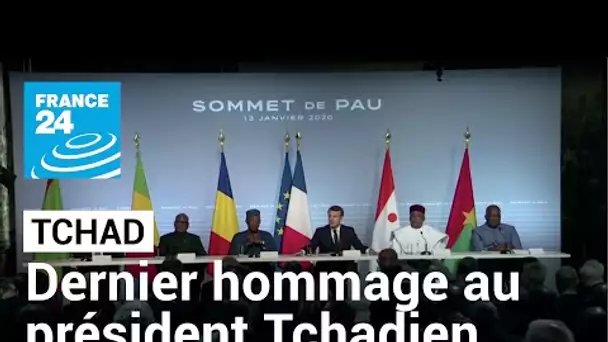 Dernier hommage à Idriss Déby au Tchad, en présence d’Emmanuel Macron