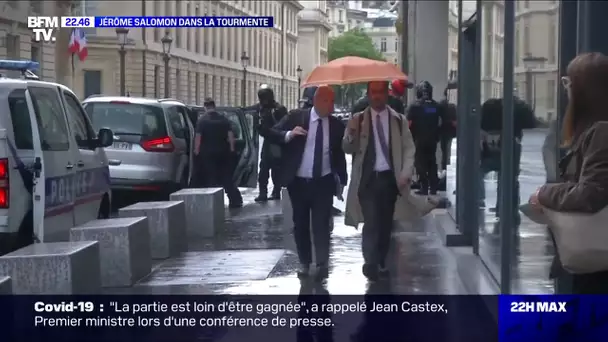 Jérôme Salomon dans la tourmente