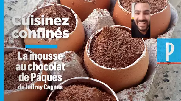 Cuisinez confinés : la mousse au chocolat de Jeffrey Cagnes