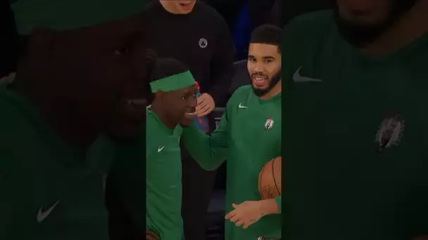 “You old” - Funny mic’d up moment between Tatum & Jrue about Tracy McGrady! 🤣 | #Shorts