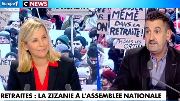 Réforme des retraites : "Macron met la zizanie dans tout le pays"