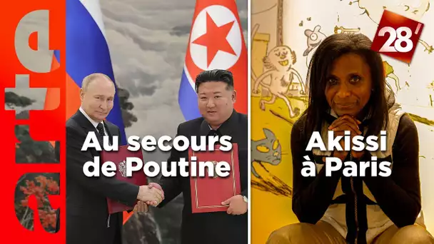 Marguerite Abouet / Kim Jong-un au secours de Poutine | 28 minutes | ARTE