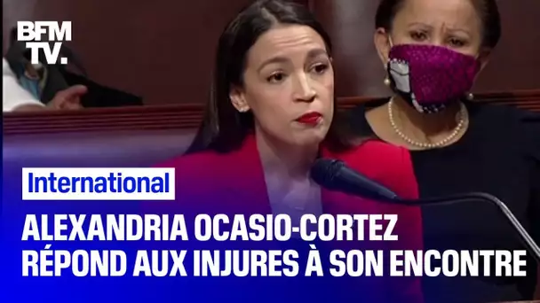 Alexandria Ocasio-Cortez répond aux insultes proférées par un membre du Congrès