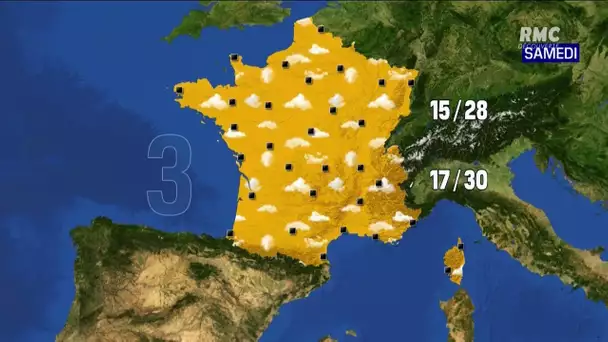 Soleil et chaleur: découvrez la météo de la semaine