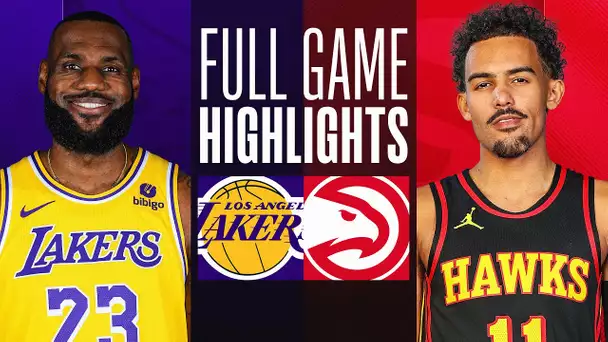 LAKERS at HAWKS | FULL GAME HIGHLIGHTS | January 30, 2024