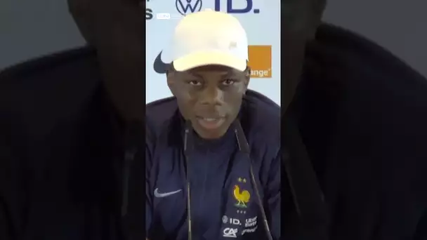 Les Bleus toujours aussi détendus en conférence de presse 🤣 #shorts