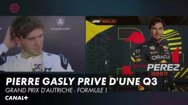 Pierre Gasly privé d'une Q3 - Grand Prix d'Autriche - F1